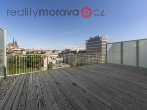 foto Prodej novostavby bytu 4+kk s terasou s vhledem na historick centrum Brna