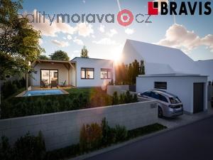 foto Prodej modernho bungalovu 4+kk, pozemek 652 m2, Buovice u Brna, tepeln erpadlo,vhled