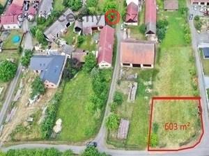 foto Prodej pozemku o vme 603 m2 se stavebnm projektem, v obci Mnichovice, okres Beneov