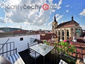 foto Prodej vjimenho mezonetovho bytu 5+kk na Starm Mst v Praze s terasami