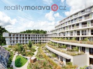 foto C 1.19 Prodej bytu Rezidence Diorit 2+kk s terasou a zelenou stechou o CP 58 m2, ul. Bystrck, Brno - Komn