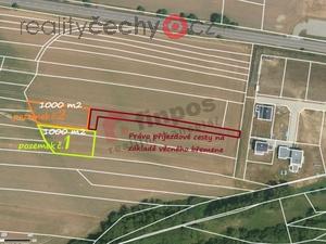 foto Prodej dvou investinch pozemk, kad o velikosti cca 1000 m2, v Doman u Vlaimi ve Stedoeskm kraji.