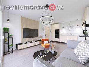 foto Prodej slunnho bytu 2+kk 53,21m2 + balkon 8,91m2 Topolov D, Olomouc - Slavonn